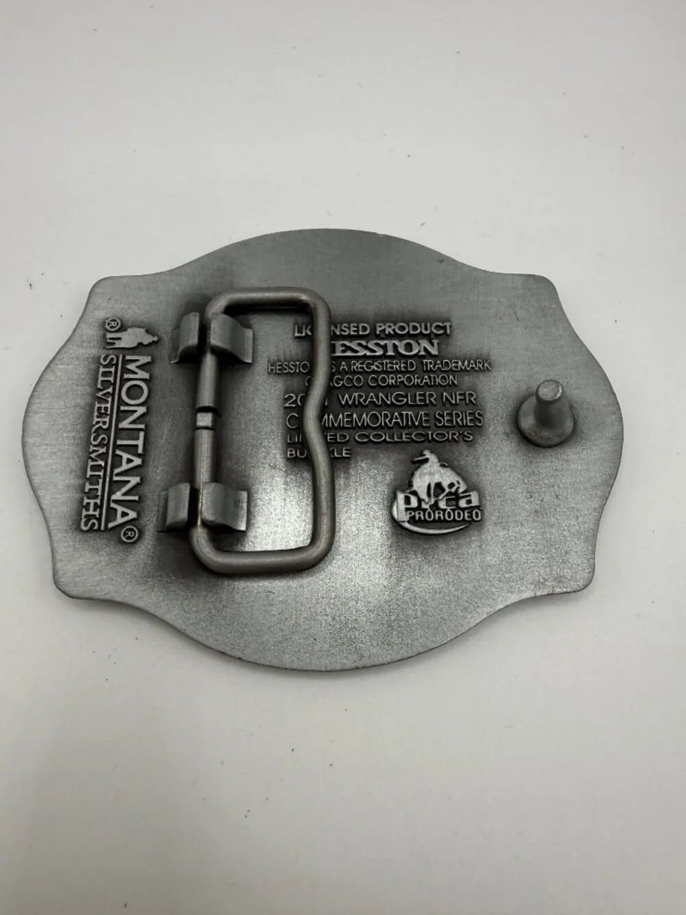 Vintage 2011 Hesston National Finals Junior Rodeo Belt Buckle